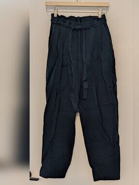 Dark Green Zara Pants.